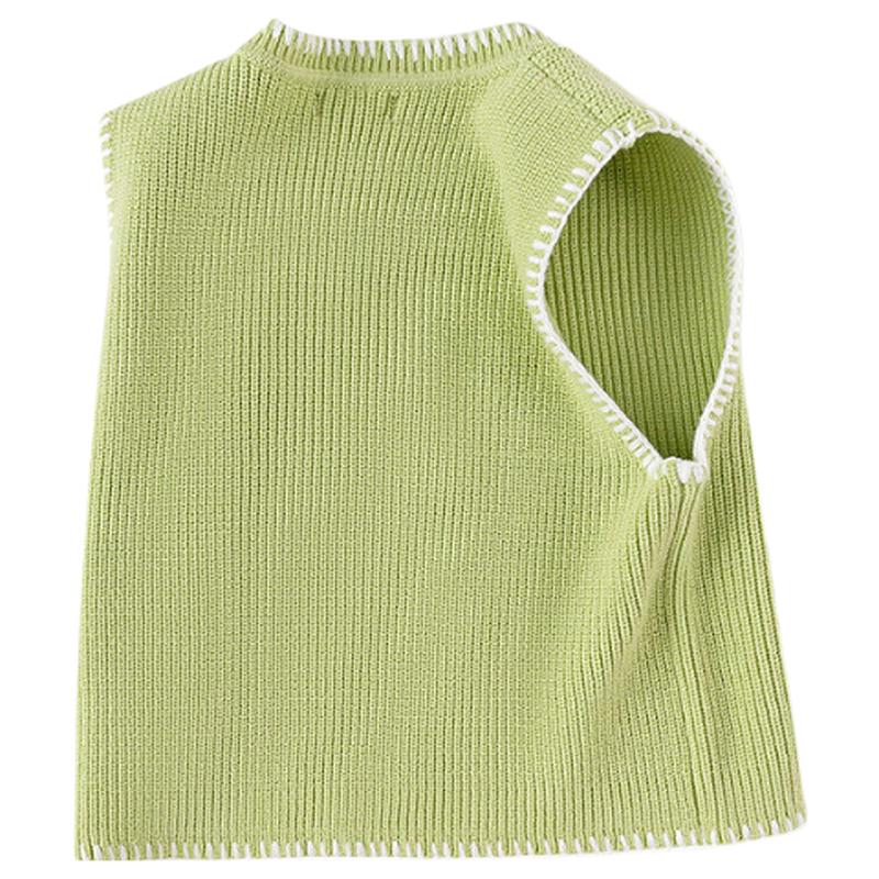Balabala Girls Embroidered Knitted Vest 90