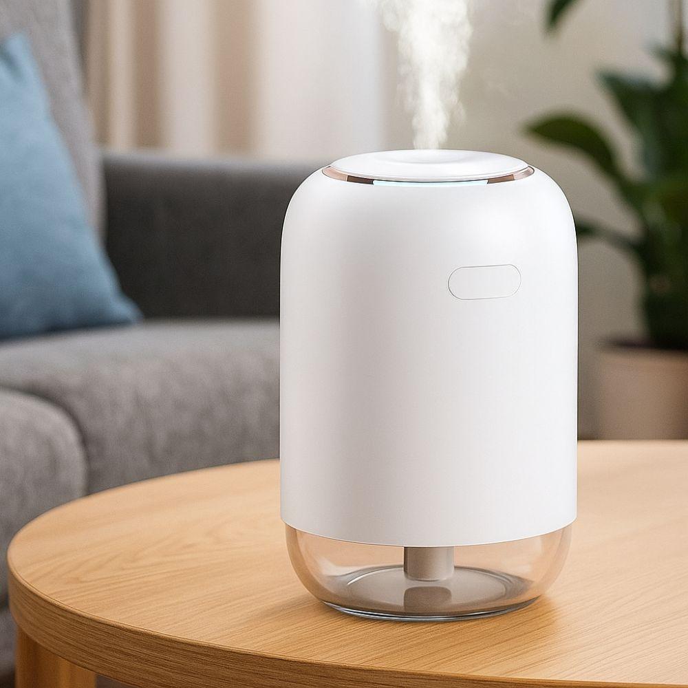 Fine Mist Portable Mini Humidifier Silent Operation Cool Mist Humidifier  Bedroom