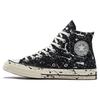 Chuck 70 High 'Archive Paint Splatter - Nero' A01171C