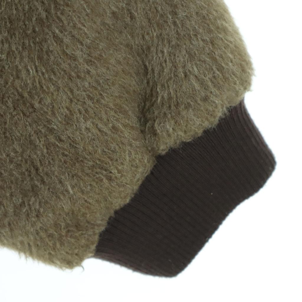 WETTEMPT Long Sleeve Fake Fur Blouson L Brown Men's Used