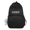 Student schoolbag women's high value durable light niche trend backpack men's simple high school backpack tide