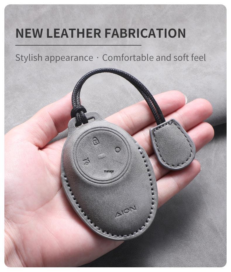 AION Car Key Cover for GAC AION: Compatible with rt, v, and Tyrannosaurus Models - Unisex Design
