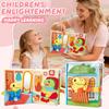 3D Tail Cloth Book, Early Education Cloth Book For Babies, Tear-Resistant Educational Toy