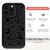 New Groove Stars & Moon Black Protective Case for iPhone 14/15/16/17 Pro Max