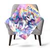 Unicorn Theme Home Customize Your Name Blankets Comfortable Soft Lightweight Allseason Multipurpose Blanket For Picnics Sofas Offices Beds Living
