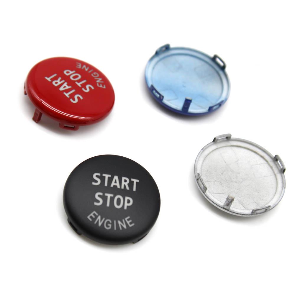 Car Engine Start Stop Button Replace Switch Cover Accessorie Key Decor For BMW 3S X1 X5 X6 Z4 E70 E71 E72 E90 E91 E92 E84 E89