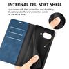 For Google Pixel 9a Case Skin-Touch Leather Wallet Phone Cover