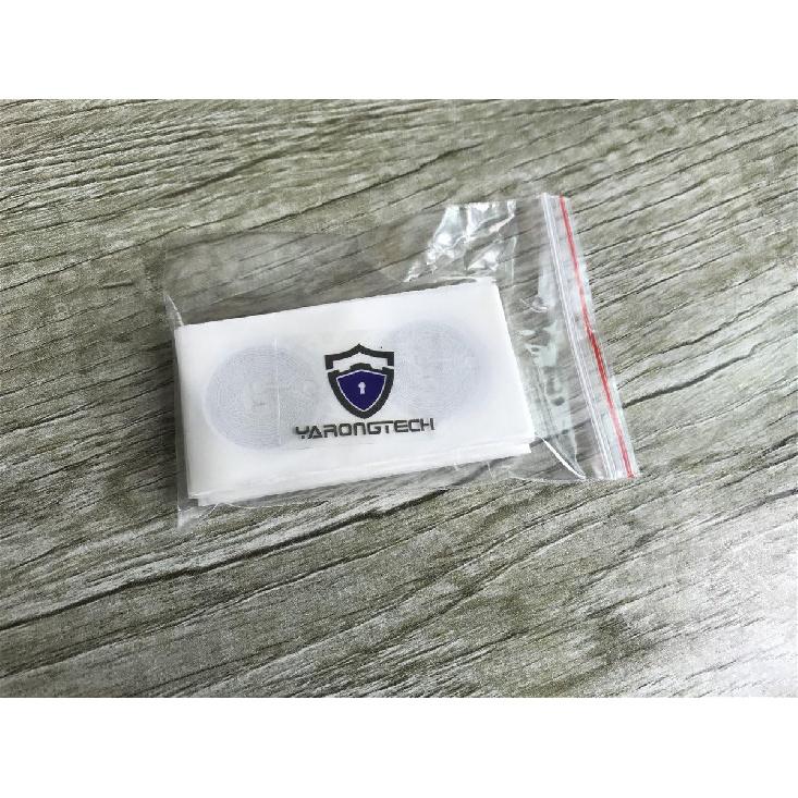 YARONGTECH RFID Sticker tag 13.56mhz Round 25mm Adhesive Back -50pcs