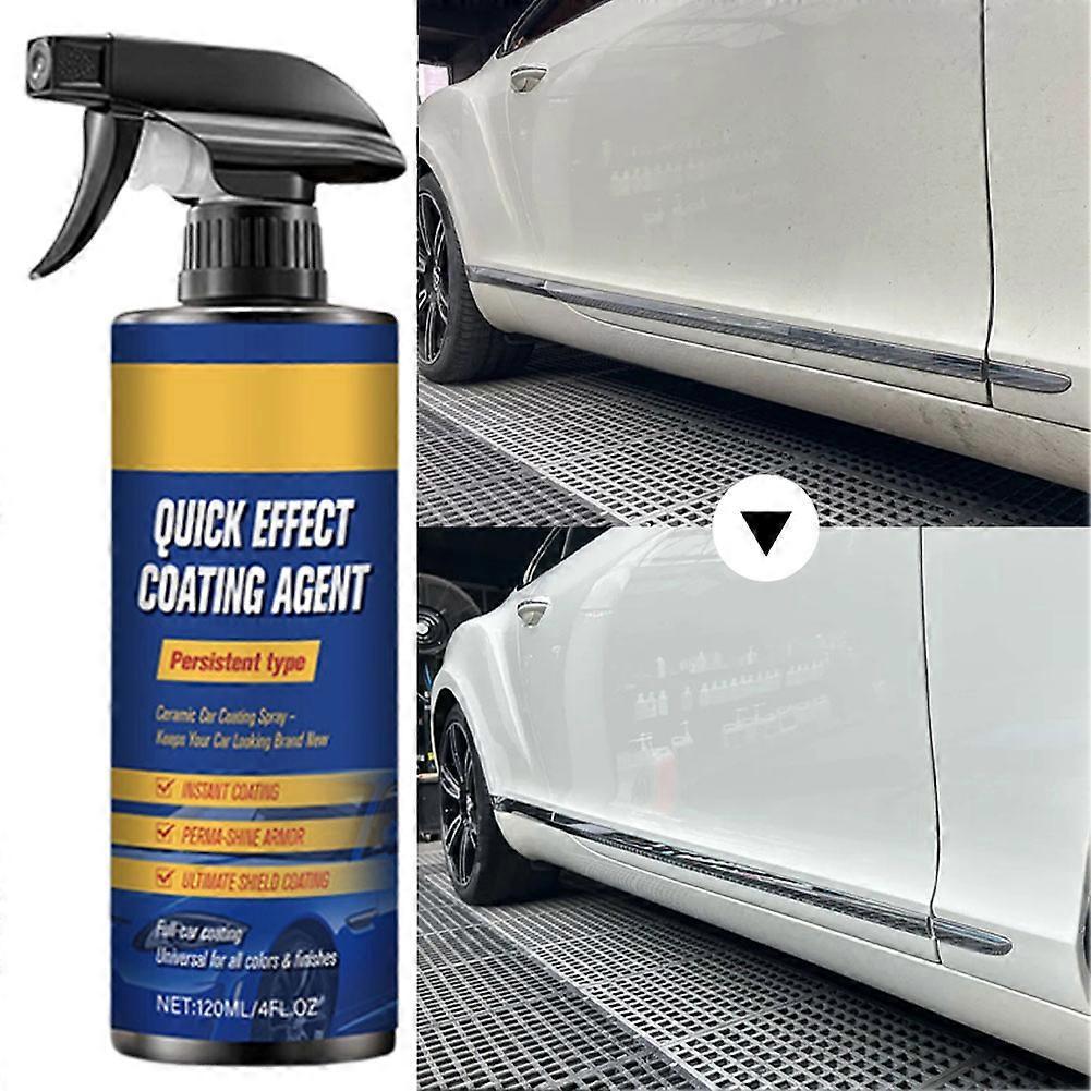 120ml Advanced Car Coating Spray, Multi-functional Quick-Acting Car Wax Polish For Car And Motorcycle