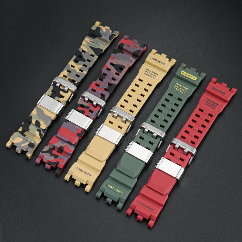 Für G-SHOCK Casio Uhrenarmband für Herren Zweite Generation Big Mud King Modifiziert GWG2000 GWG-2000 GWG-2040 Harz Gummi Armband