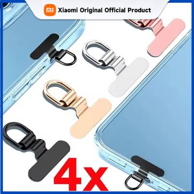 Xiaomi Mini Stainless Steel Mobile Phone Lanyard Tab Silent Hole Clip Charging Port Gasket Antilost Metal Mobile Phone Lanyard Tab Card