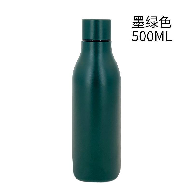 18oz Insulated cup 304 stainless steel small mouth bottle outdoor sports water cup hydro flask water bottle