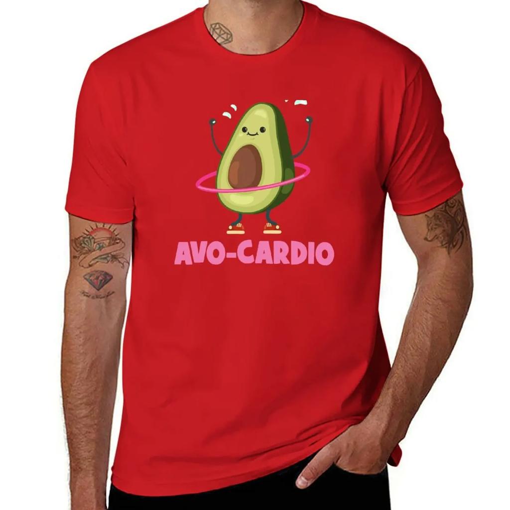 Avo-Cardio T-Shirt sublime vintage clothes vintage graphic tee blue archive mens graphic t-shirts hip hop