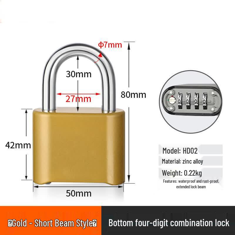 Miling AO Combination Padlock
