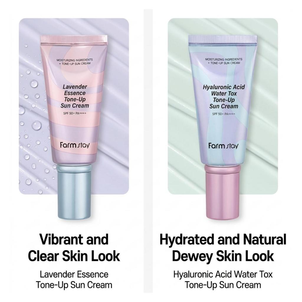 [Farmstay] Lavender Essence Tone-Up Sun Cream  60g