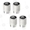 4pcs For Jeep Wrangler Renegade Cherokee Off-Road Vehicle SUV Logo Car Wheel Tire Valve Caps Air Stem Aluminum Accessories ANS1