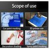 Blue Masking Paper Is High Temperature Resistant and Does Not Residue Glue and Hand-Torn Washi Paper Is Drawn by Art StudentsPinstriping Tape 3