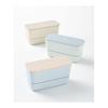 BRUNO Yamanaka-nuri Bicolor 2 Tier Lunch Box Bento Box Dishwasher Safe Microwave Gray No Size RBHK013-GY