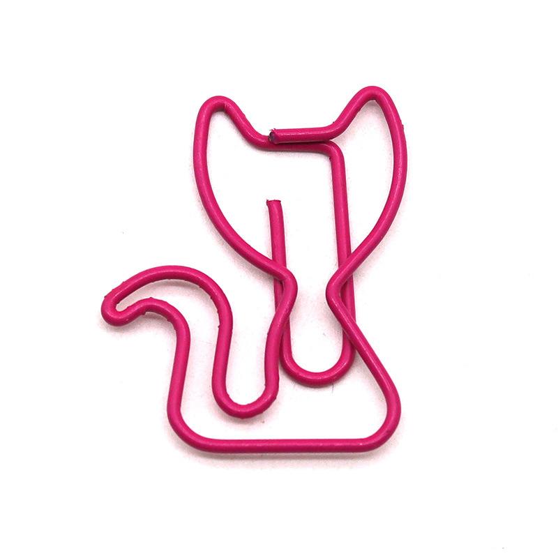 20pcs/set Jelly Color Heart Shape Paper Clips Creative Design Casual Non-sticky Memo Pad Clips Simplicity Bookmark for Book