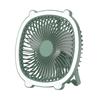 Desk Fan with 3 Adjustable Wind Speeds And Light Design USB Charging Hanging
