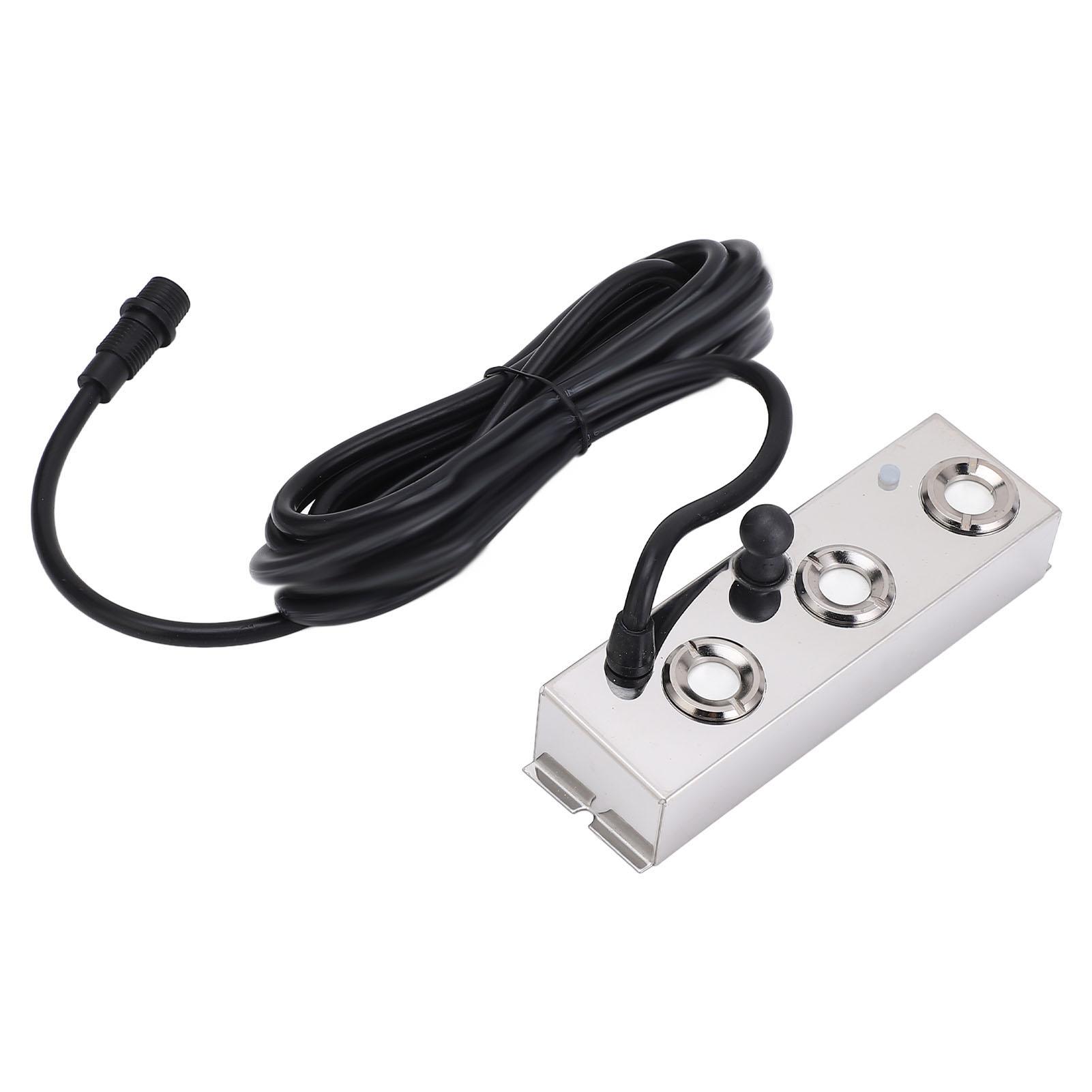 Ultrasonic Fogger Humidifier 3 Meters Cable Length 3 Heads 36V Ultrasonic Mist Maker Fogger Stainless steel