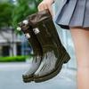Unisex Waterproof Wildlife Society Rain Boots - Durable, Non-Slip, Outdoor Hiking Shoes