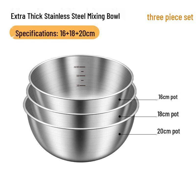 Qiwei Multi-Purpose Enamel Mixing Bowl