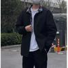 Herren Retro Gitter-Patchwork Jacke - Frühling/Herbst, Amerikanischer Reverskragen, Ohne Kapuze, Partnerlook