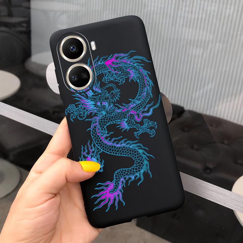 Cute Silicone Case For Huawei Nova 10 SE 2022 Fashion Girl Flower Phone Case For Huawei Nova 10 Pro Nova10 10Pro Soft Back Cover