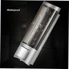 CHUANGDIAN Manual Hand Soap Dispenser with Double Sided Foam Tape Wall Mount Liquid Shampoo Shower Gel Dispenser Hand