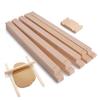 Packung mit 10 Holzplatten Töpferwerkzeug Töpferzubehör Nudelholz Führungsstangen Führungen Abstandshalter Backen für Töpferwerkstätten DIY 5 Größen 3 4 5 6 7 mm