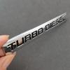3d Chrome Metal Rear Trunk Car Badge Logo Turbo Diesel Emblem Sticker RAM 2500 Body Decal Adhesive Stickers Accessories