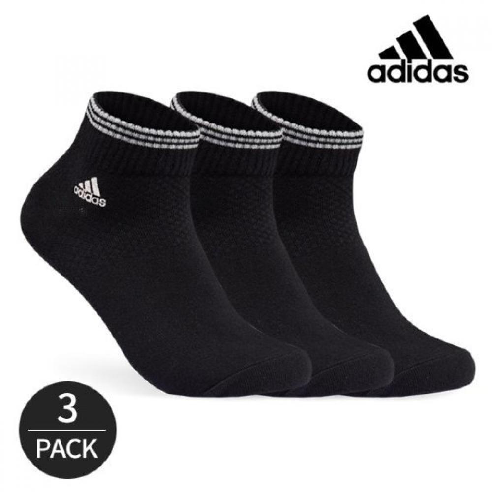

Adidas Mens Performance Diamond Y Banding Ankle Socks 3PBK