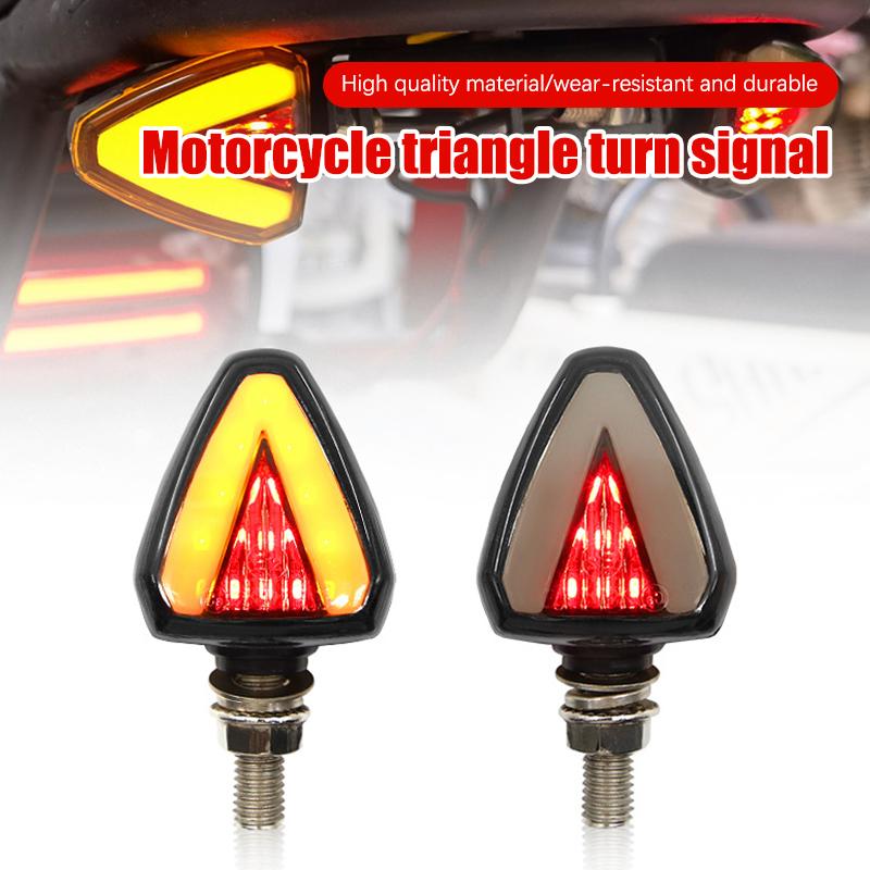 Sinal de Seta LED para Motocicleta CC 12V Luz de Aviso Anticolisão Mini Luz de Sinalização Drone Com Luz Estroboscópica Luz de Seta