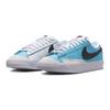 Nike Blazer Low 77 Lightweight Comfortable Non-Slip Durable Breathable Low-Top Skate Shoes Kids Sneakers Blue DA4074-401