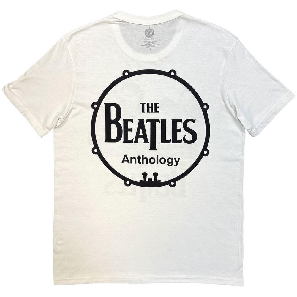 The Beatles Unisex Adult Anthology Group Photo Back Print T-Shirt