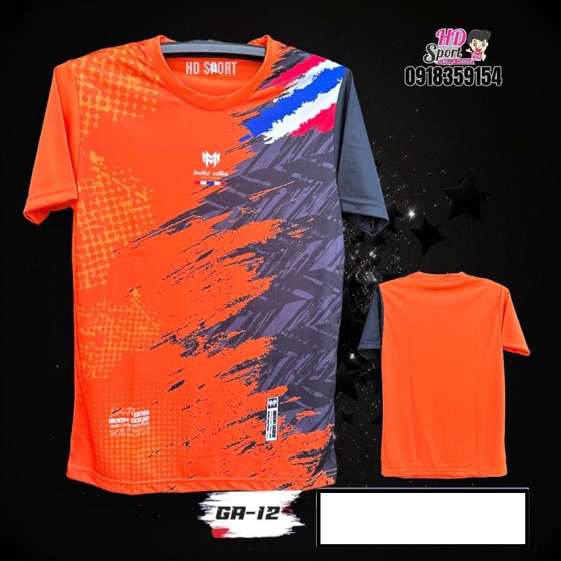 

THAILAND National Sport Football Soccer Vintage Shirt Training JERSEY CHEER Print Quick Dry Short Sleeve Uniform Thailand Flag Shoulder Scratch 3XL