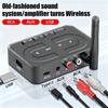 T89 Bluetooth 5.3 Audio Receiver DAC AUX RCA USB Coaxial Optical 6.5MM Microphone Karaoke Hifi Stereo DSP Wireless AdapterGood Product