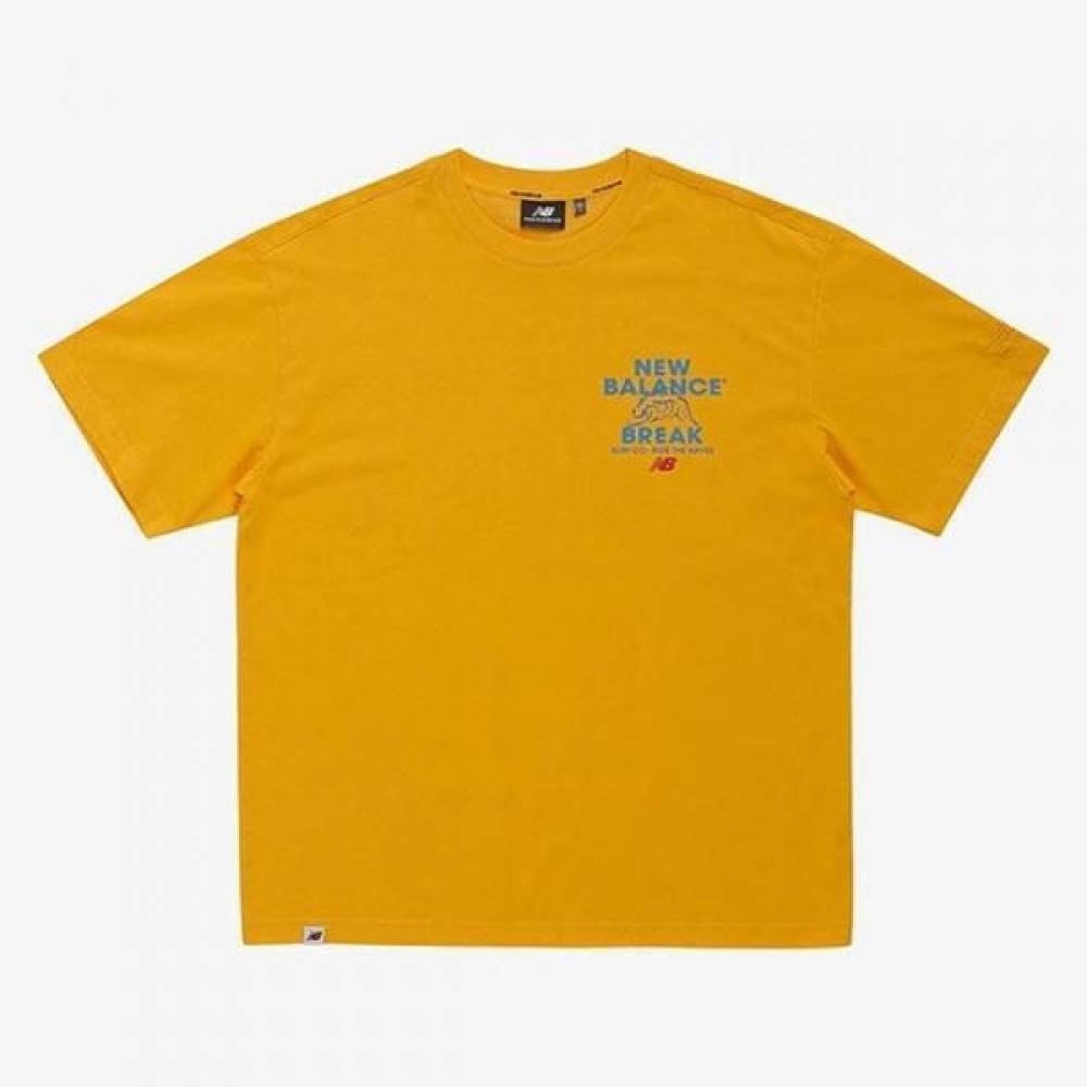 

New Balance Summer Travel ShorT Sleeve T shirT Nbned22623 90(S)