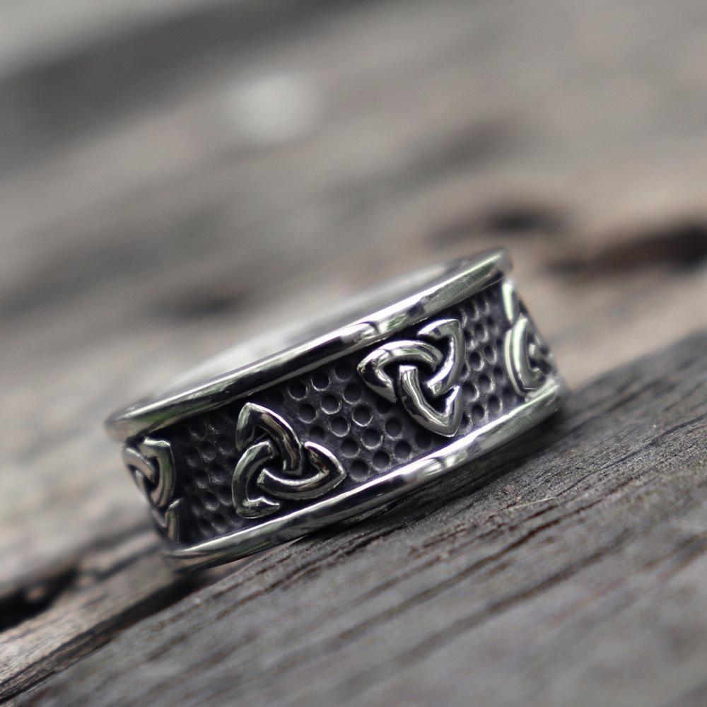 Vintage Celtic Viking Fashion Ring for Men