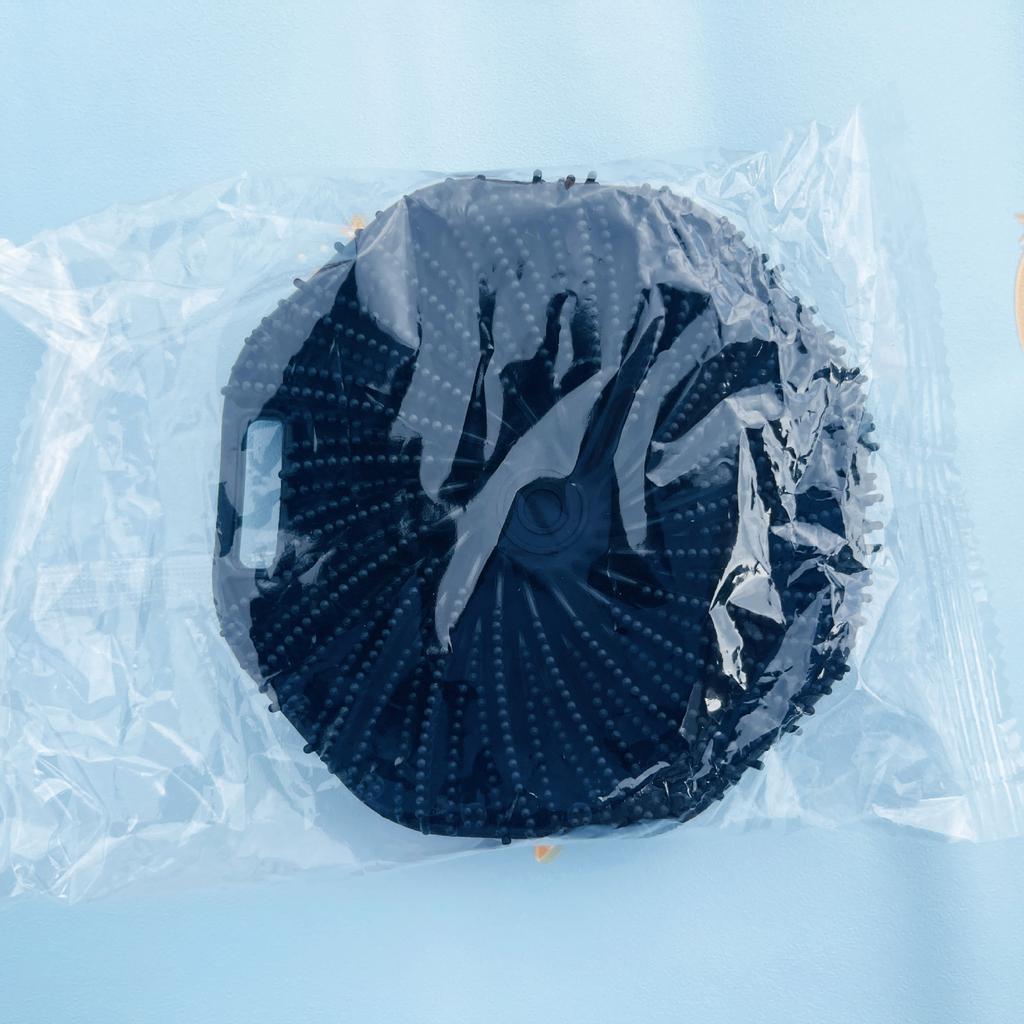 1 st Polygonal Silikonbadborste Djup Exfoliering och Skrubbning Massageborste Silikon Kroppsskrubbare Badrumsbadverktyg