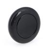 AC Remote Control Switch (110V/220V) with Black Remote & Round Adhesive Transmitter