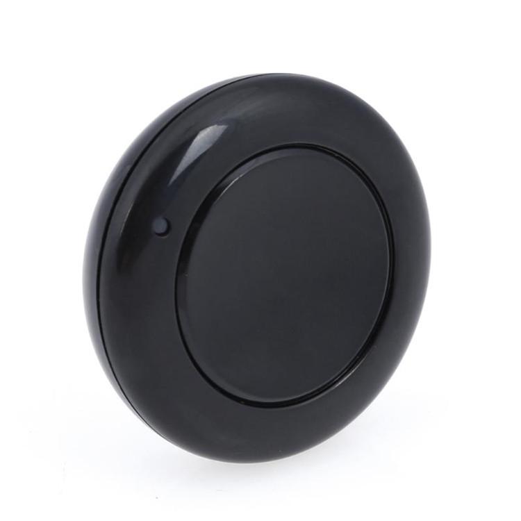 AC Remote Control Switch (110V/220V) with Black Remote & Round Adhesive Transmitter