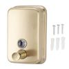 Wall Mount Commercial Soap Dispenser Large Capacity Leakproof Manual Stainless Steel Soap Dispenser for Hotel Bathroom