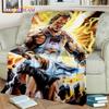 Cartoon He Man Masters of Universe Blanket,Soft Throw Blanket for Home Bedroom Bed Sofa Picnic Travel Office Cover Blanket Kids