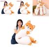 Husky Plush Pillow With Leg Clamp For Cozy Sleep Teen Kids Room Decor
