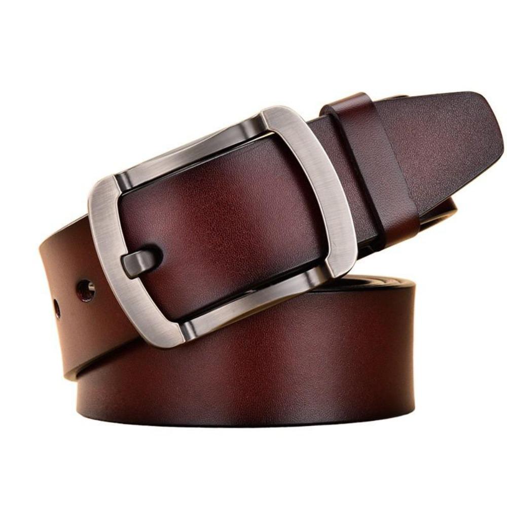Trendy Brand Buckle Waist Belt Black Coffee Waist Strap Fashion Waistband