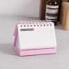 2026 Simple Style English Mini Desk Calendar Desktop Display Solid Color Portable Small Desk Calendar Desktop Decoration