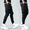 Men's Spring/Summer Korean Fashion Loose Fit Multi-Pocket Work Pants