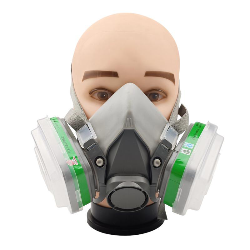 Puda 410 Anti-Gasmaske für Pestizide, Spritzlackierung und biochemische Industrien - Staubdicht und Schutz vor giftigen Gasen.